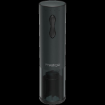 Bolsena, Electric wine opener with Prestigio Logo, aerator , vacuum preserver, Black color
