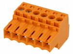 Connector: pluggable terminal block | plug | female | 17A | 320V | PBT