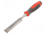 Chisel | wood | Chrom-vanadium steel | 22mm | Handle mat: composite