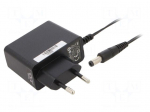 Power supply: switching | mains,plug-in | 12VDC | 1A | 12W | 82.96%