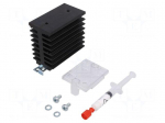 Heatsink: extruded | L: 103mm | W: 45mm | H: 80mm | 1.85K/W | aluminium