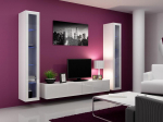 Cama Living room cabinet set VIGO 5 white/white gloss