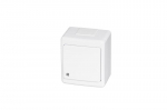 BETA cross switch surface white IP44