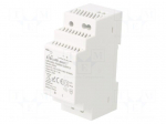 Power supply: switching | for DIN rail | 15W | 5VDC | 3A | 220&divide;240VAC