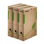 Archive box Esselte Eco, 80x327x233mm, brown