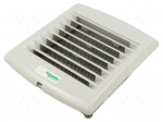 Fan: AC | axial | 115VAC | 38m3/h | 41dBA | IP54 | 137x117x49mm | RAL 7035