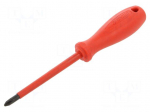 Screwdriver: insulated | Phillips | PH2 | Blade length: 100mm | 1kVAC