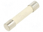 Fuse: fuse | 250mA | 250VAC | 125VDC | quick blow | ceramic,cylindrical