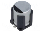 Capacitor: hybrid | H: 16.5mm | 220uF | 50VDC | 3.7A | SMD | ESR: 13m&Omega; | ZS