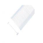 Tekstilskavas MOTEX MTX-05F PLUS FINE, 15mm, baltas, 5000 gab.