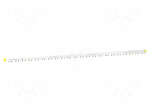 Busbar | Poles: 4 | Urated: 415V | 100A | No.of mod: 57 | Uinsul: 500V