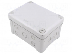 Enclosure: junction box | X: 105mm | Y: 150mm | Z: 80mm | wall mount