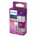 PHILIPS LED 25W T25 E14 Silti balta 2700K matēta spuldze 8718699771959 929001325855