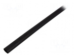 Heat shrink sleeve | 3: 1 | 12mm | black | Diam.after shrinking: 4mm
