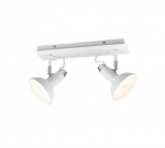 Trio-Lighting Roxie 2-pc E14 matt white/chrome virziena gaismeklis
