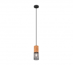 Trio Tosh piekarama lampa E27 matt black brushed steel 304300132 4017807467499
