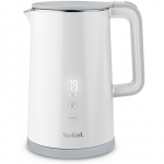 TEFAL | Kettle | Sense  KO693110 | Electric | 1800 W | 1.5 L | Double layer | 360&deg; rotational base | White