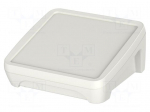 Enclosure: desktop | BoPad | X: 122mm | Y: 118mm | Z: 57.6mm | ABS | IP65