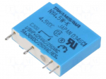 Relay: electromagnetic | SPST-NO | Ucoil: 4.5VDC | 5A | 5A/250VAC | NY