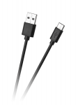 Nutitelefonide varuosad // Kaablid // Kabel USB - USB typu C 1m Czarny