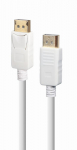 CABLE DISPLAY PORT 1.8M/WHITE CC-DP2-6-W GEMBIRD