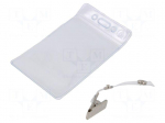 Badge holder | ESD | 10pcs | Features: flexible | vertical