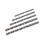 T&ouml;&ouml;riistad ja m&otilde;&otilde;teseadmed // Lisaseadmed lihvijatele, puuridele ja kruvikeerajatele // Zestaw wierteł do betonu 5szt.