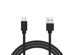 Tahvelarvutid ja tarvikud // USB kaablid // 66-141# Przyłącze usb 2.0 a - usb-c 1,0m czarne plecionka