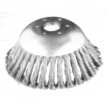 T&ouml;&ouml;riistad ja m&otilde;&otilde;teseadmed // K&auml;sit&ouml;&ouml;riistad ja k&auml;sit&ouml;&ouml;riistade komplektid // Szczotka druciana do kosy spalinowej 150 x 25.4 mm, twarda, druty splątane