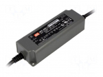 Power supply: switching | LED | 40.08W | 7.2&divide;12VDC | 3.34A | 90&divide;305VAC
