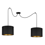 Uued tooted // KYLO 2P E27, lampa wisząca, max. 2x60W, czarna