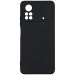 Back panel cover Evelatus Xiaomi Poco M4 Pro Nano Silicone Case Soft Touch TPU Black