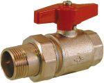 Ball valve FM 1'' with union Rastelli