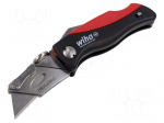 Knife | universal | Tool length: 160mm | Blade length: 28mm | folding