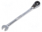 Wrench: combination spanner | rattle | 6mm | L: 136mm