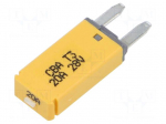 Fuse: thermal | 20A | 28VDC | automotive | 12.45mm