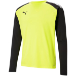 Puma teamPACER GK LS men's goalkeeper sweatshirt yellow-black 704933 42 2XL