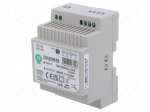 Power supply: switching | for DIN rail | 30W | 48VDC | 630mA | OUT: 1
