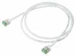 Patch cord | U/FTP | Cat: Cat 8.1 | RJ45 plug,both sides | stranded