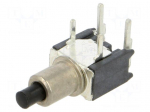 Switch: push-button | Pos: 2 | SPST-NO | 0.02A/20VDC | OFF-(ON) | 1000M&Omega;