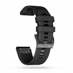 Strap Tech-Protect  Tech-Protect Smooth Strap for Garmin Fenix 3 / 5X / 3HR / 5X Plus / 6X / 6X Pro / 7X - Black