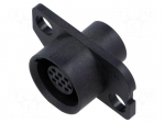 Connector: circular | plug | HR34B | crimped | for cable | female