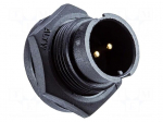 Connector: circular | 5A | 300V | plug | PIN: 8 | IP67 | straight