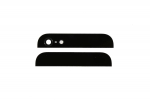Glass inserts for iPhone 5 Black