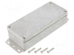 Enclosure: multipurpose | X: 64mm | Y: 150mm | Z: 36mm | 1550Z | aluminium