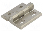 Hinge | Width: 50mm | stainless steel | H: 55mm | without regulation