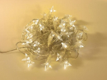 Novastarlight LED - 10 m - 40 warm white stars - transparent wire