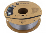 Filament: PET-G | 1.75mm | silver | 230&divide;240&deg;C | 1kg | PolyLite&trade;