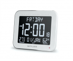 Interactive solution Muse  | Wall Clock with Alarm Function | M-090 WMC | White