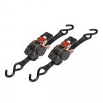 TWINPACK WITH 2 x RETRACTABLE RATCHET TIE-DOWN - 300 kg - 3 m x 25 mm